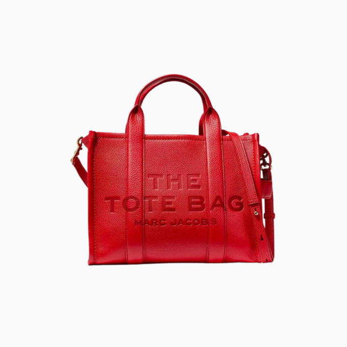 Marc Jacobs The Leather Medium Tote Bag