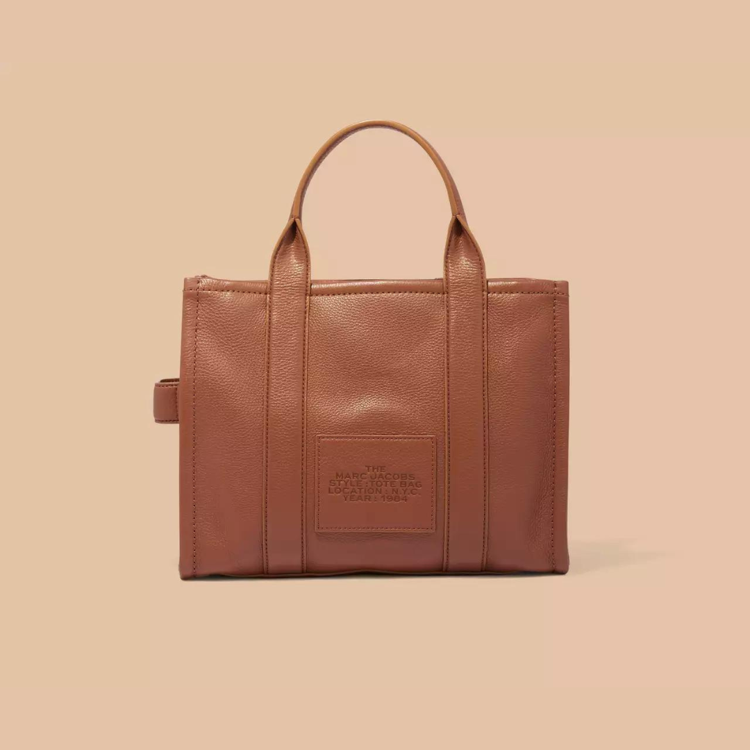 Marc Jacobs The Leather Medium Tote Bag - Imagen 4