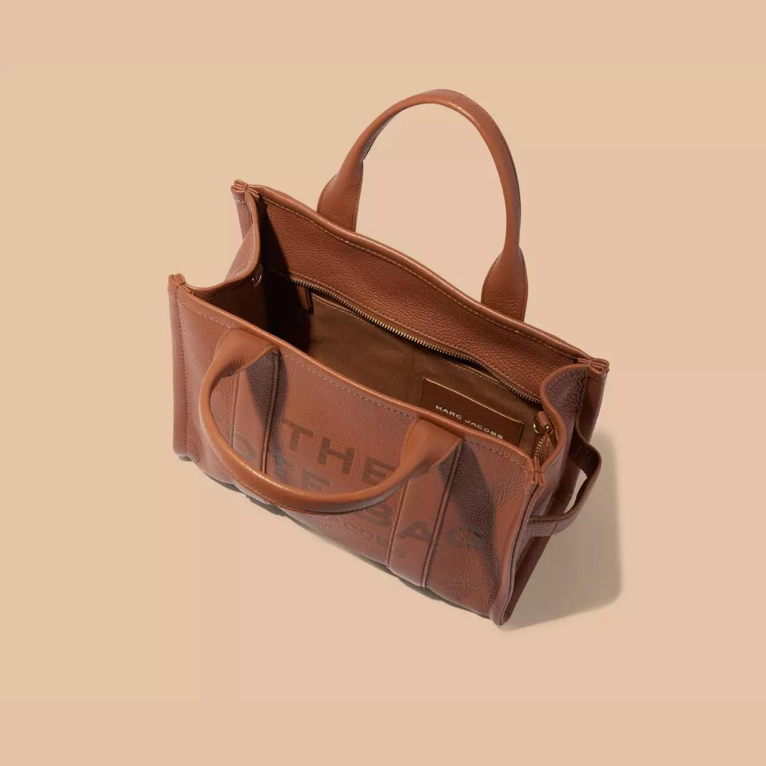Marc Jacobs The Leather Medium Tote Bag - Imagen 5