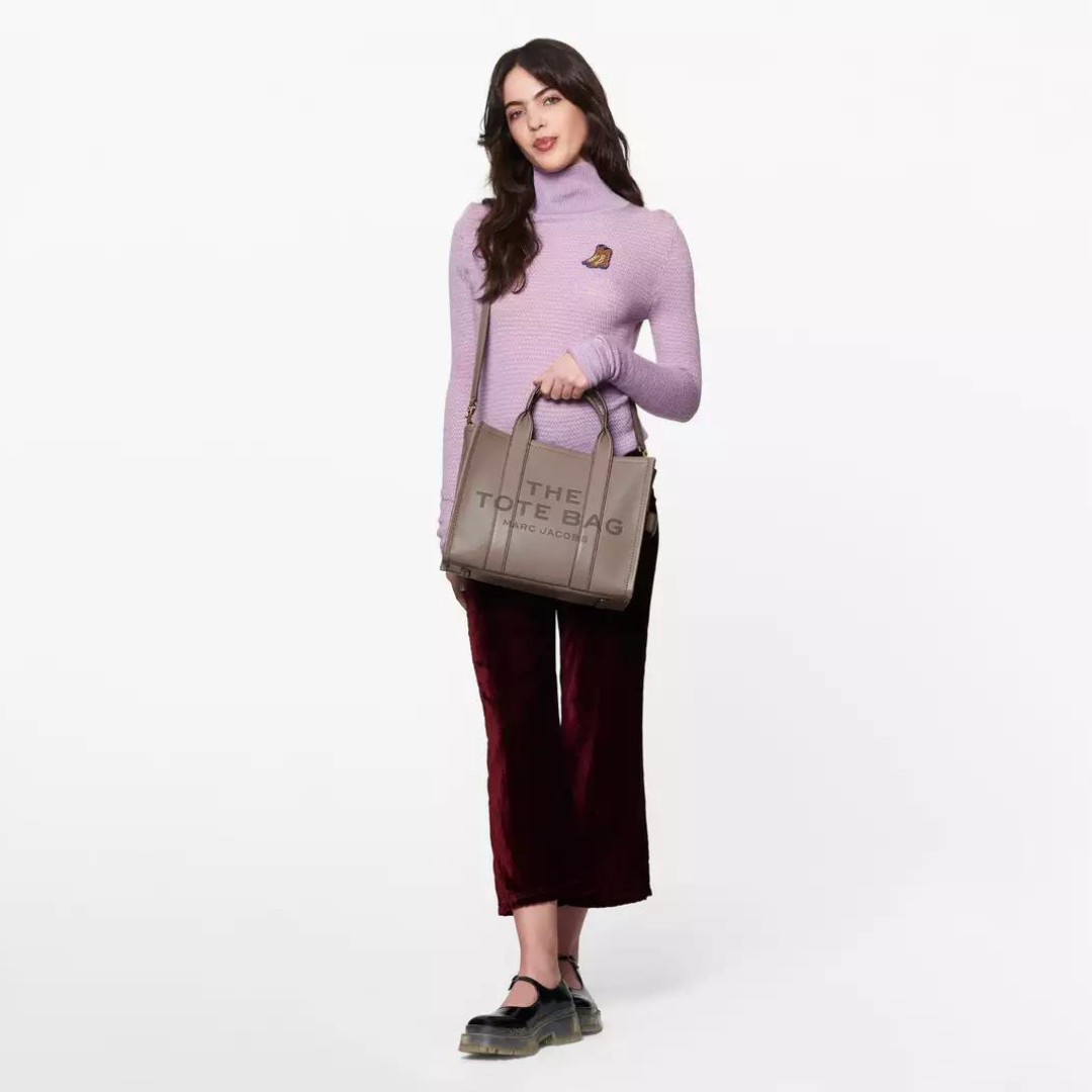 Marc Jacobs The Leather Medium Tote Bag - Imagen 2