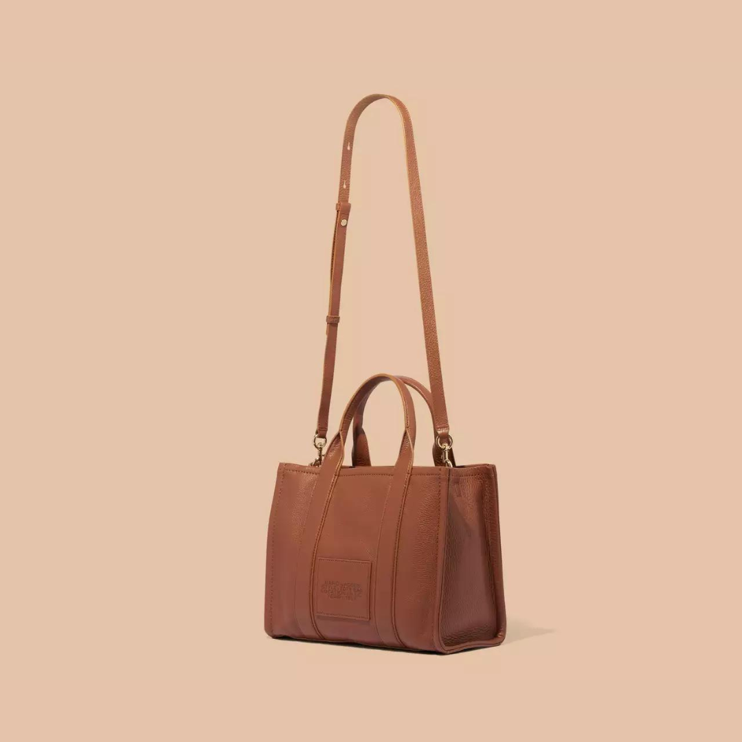 Marc Jacobs The Leather Medium Tote Bag - Imagen 3