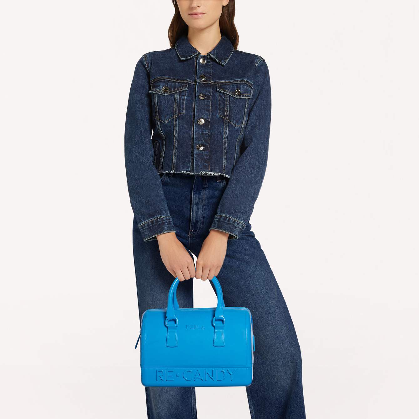 Furla Candy Boston Bag S Flame - Imagen 5