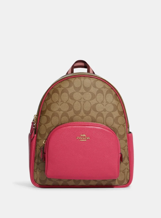 COACH Court Backpack In Signature Canvas