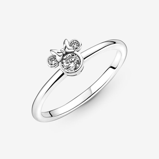 PANDORA Disney Minnie Mouse Sparkling Head Ring
