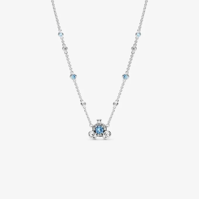 PANDORA Disney Pumpkin Coach Collier Necklace
