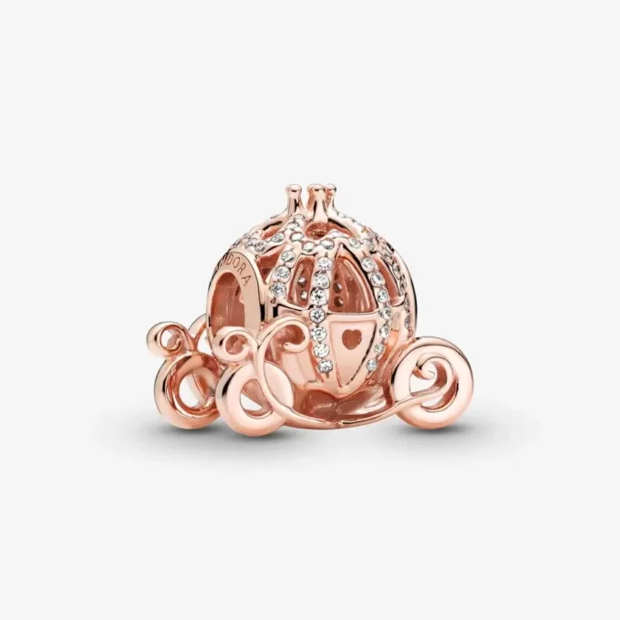PANDORA Disney Cinderella Sparkling Carriage Charm