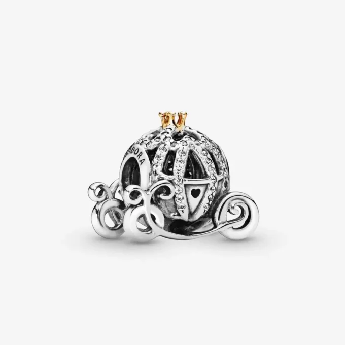 PANDORA Disney Cinderella's Pumpkin Coach Charm