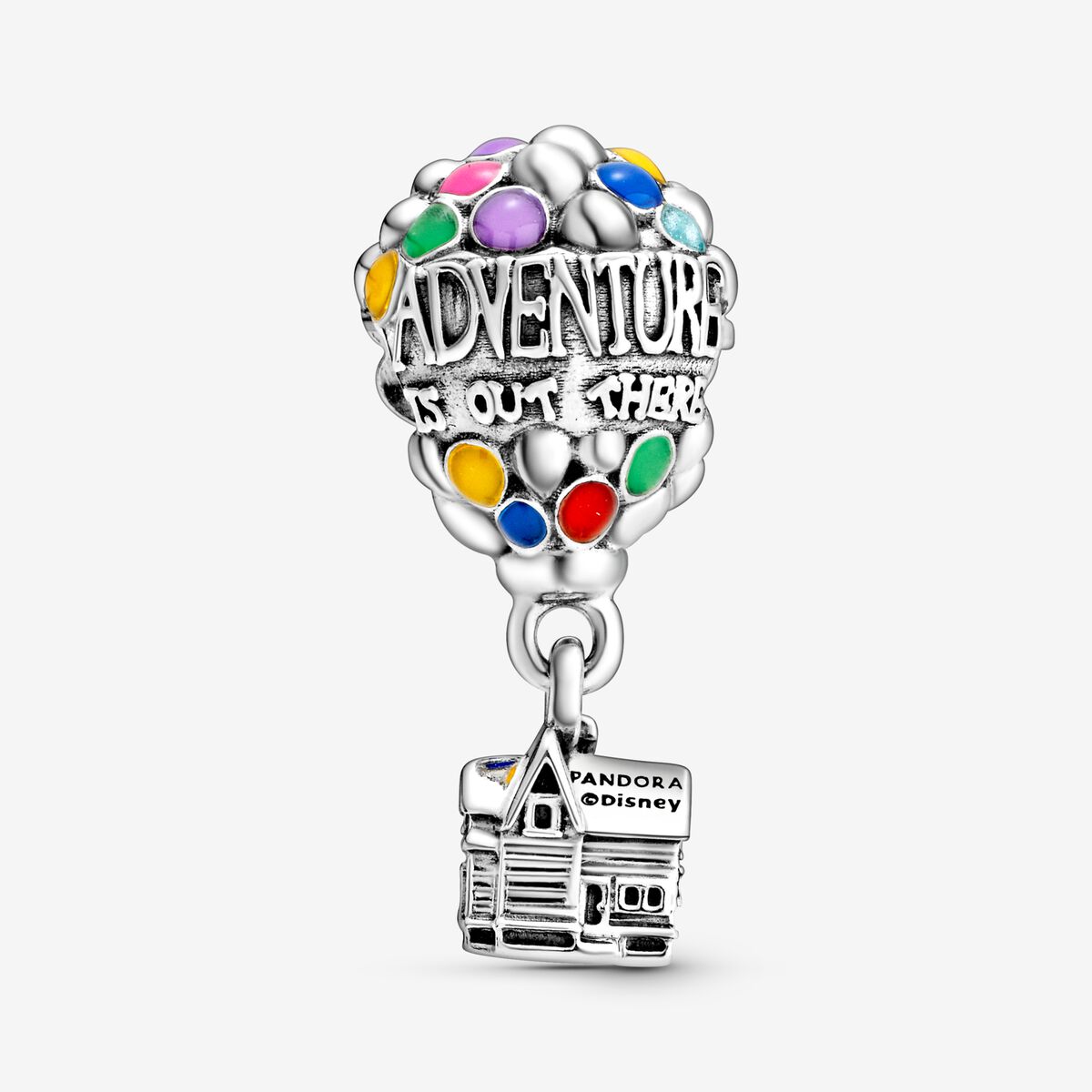 PANDORA Disney Pixar Up House & Balloons Charm - Imagen 6