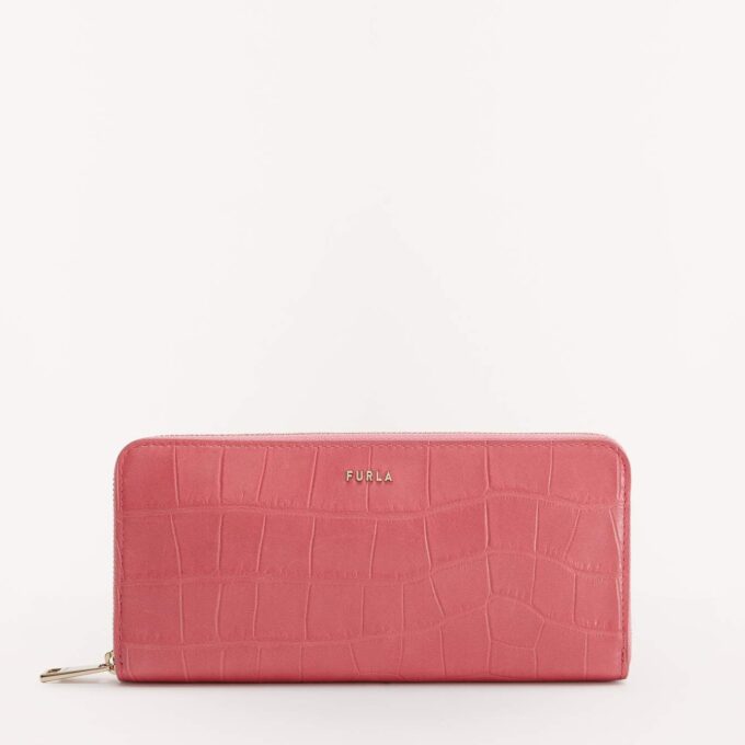 Furla Babylon Zip Around Xl Cipria