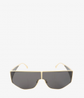 Fendi Grey Shield Ladies Sunglasses
