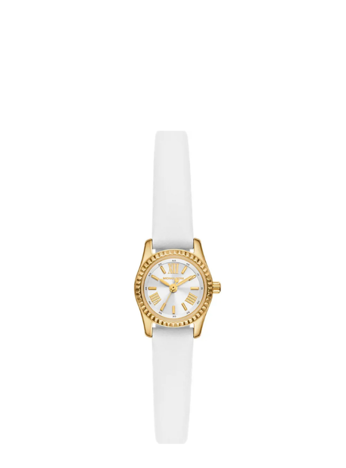 Michael Kors Lexington 19mm White Dial Women's Quartz Watch